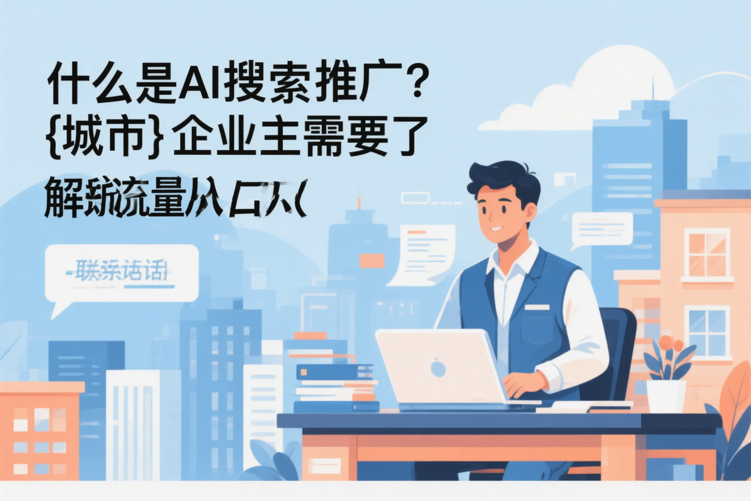 什么是AI搜索推广?宣城企业主需要了解的新流量入口