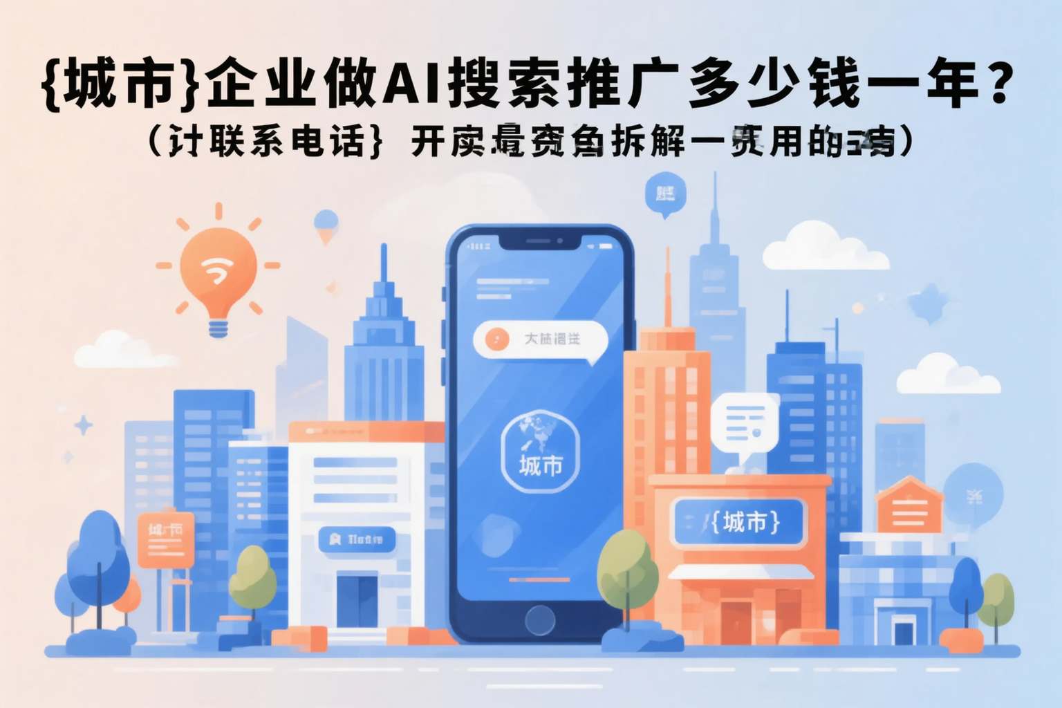 宣城企业做AI搜索推广多少钱一年？真实费用拆解