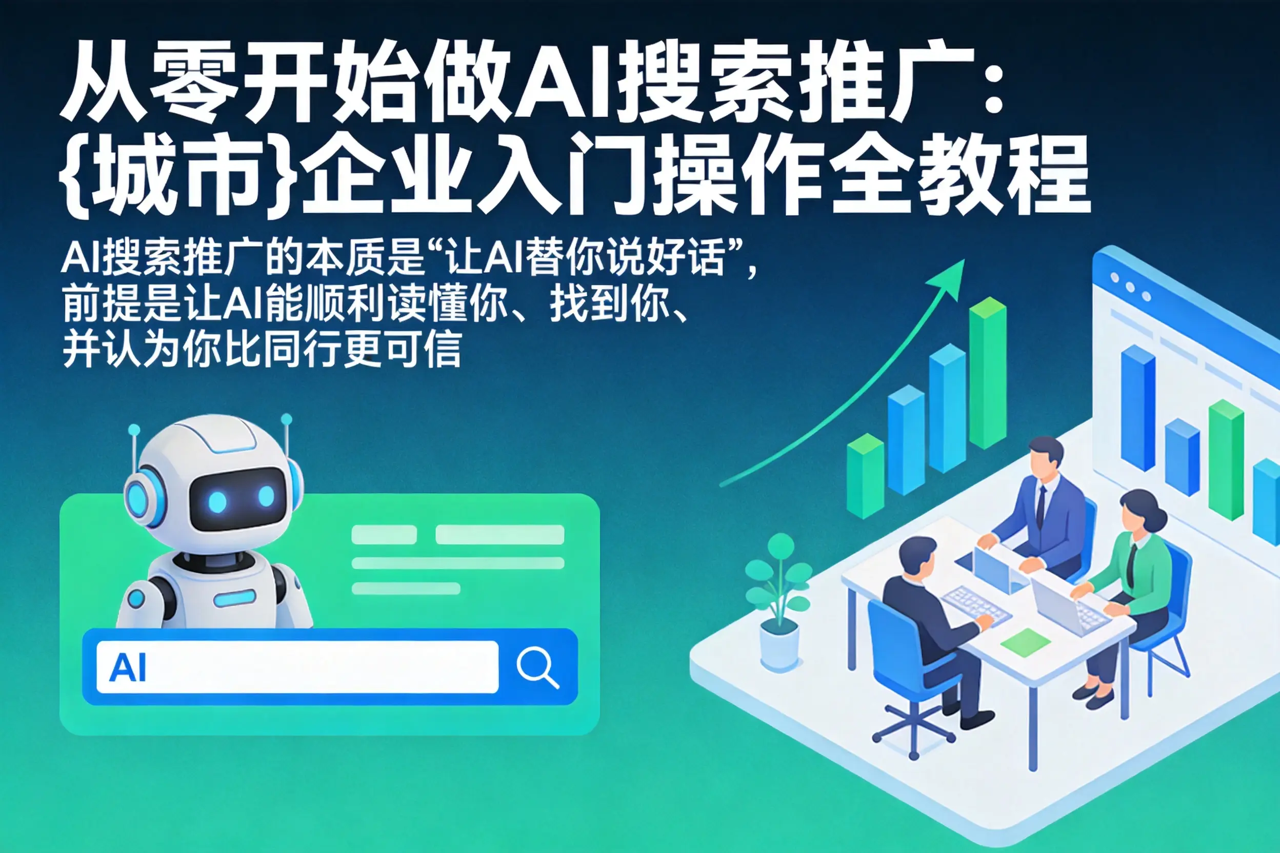 从零开始做AI搜索推广:宣城企业入门操作全教程