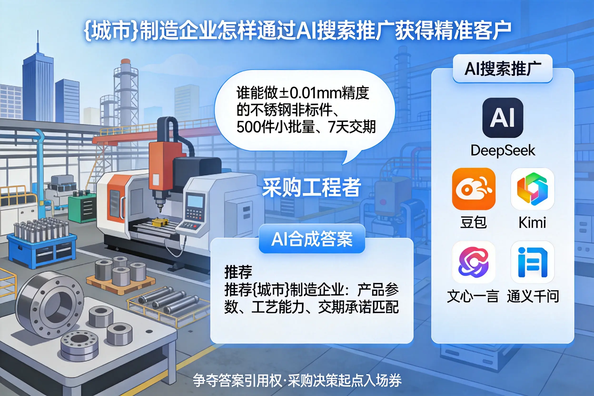 宣城制造企业怎样通过AI搜索推广获得精准客户