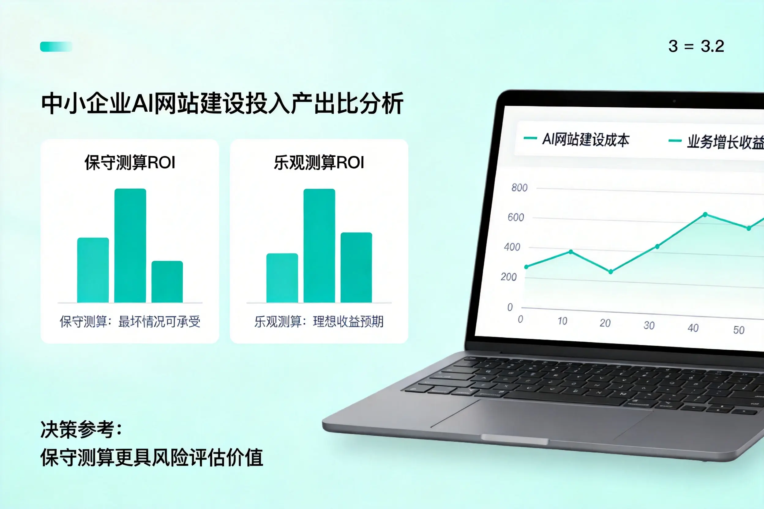 宣城中小企业AI网站建设投入产出比怎么算？先看这份分析