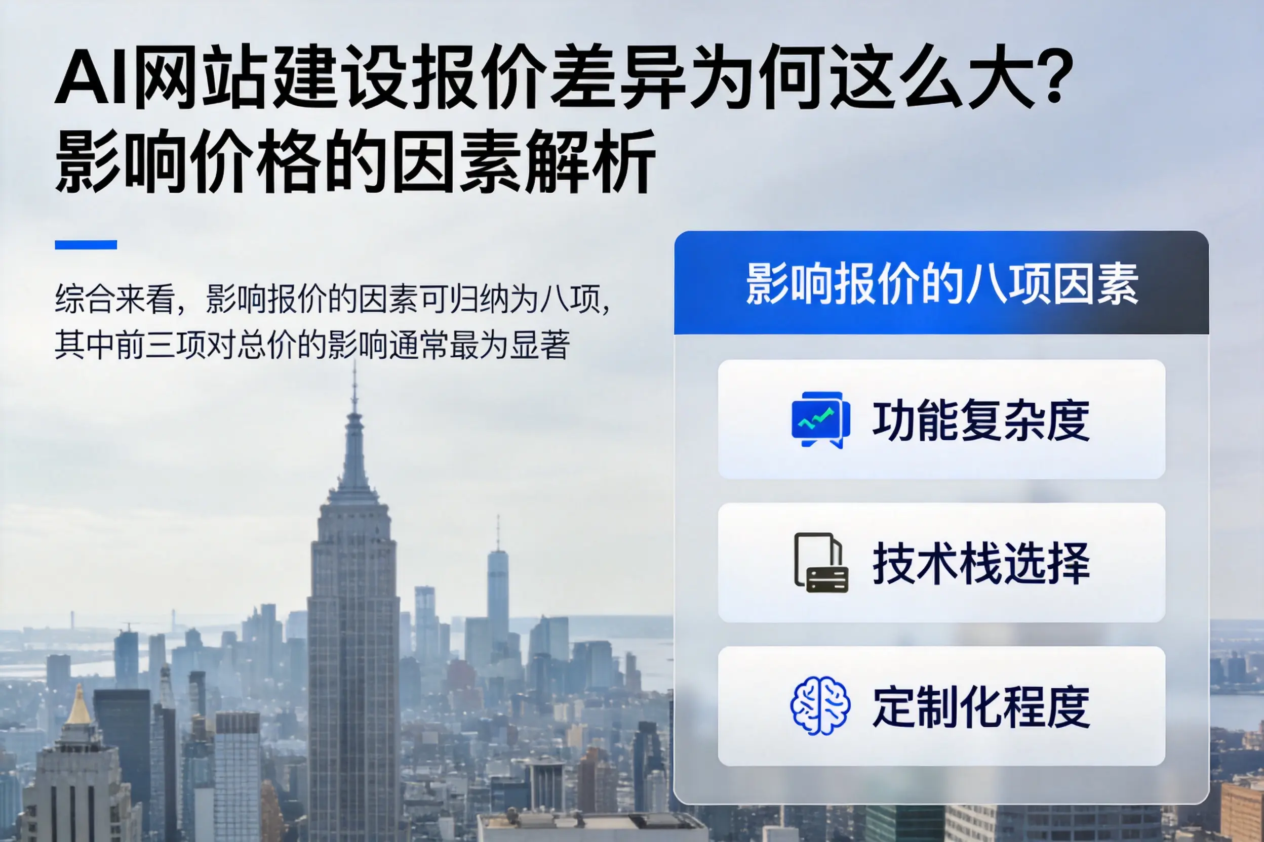 宣城AI网站建设报价差异为何这么大?影响价格的因素解析