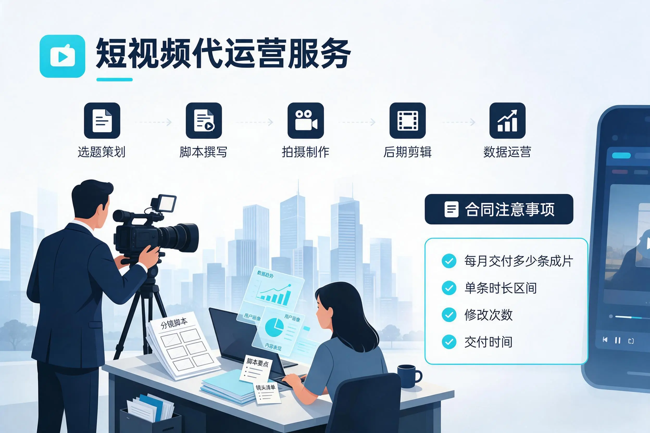 短视频代运营包含哪些服务？宣城企业常见问题科普